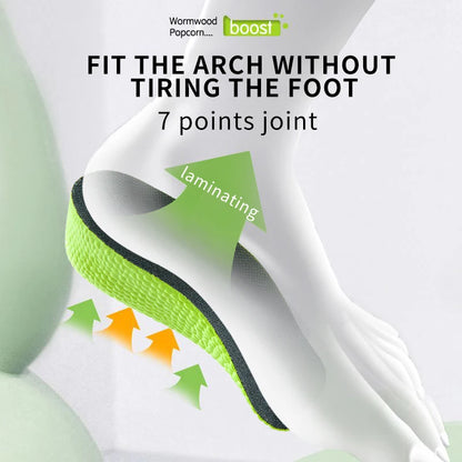 Height Increase Insoles – Memory Foam Heel Lift Shoe Inserts