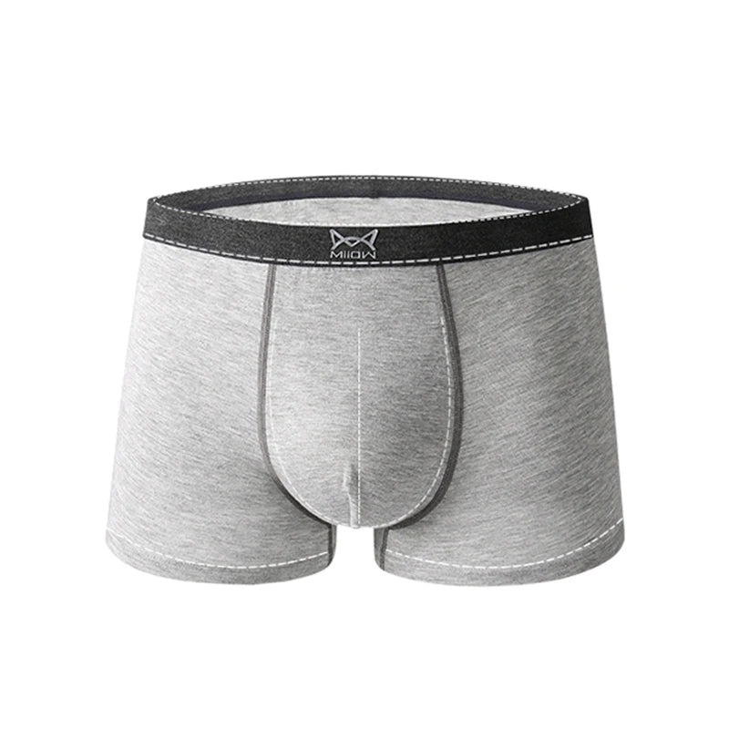 Men’s Modal Boxer Shorts – Breathable Mesh Underwear 3-Piece Set