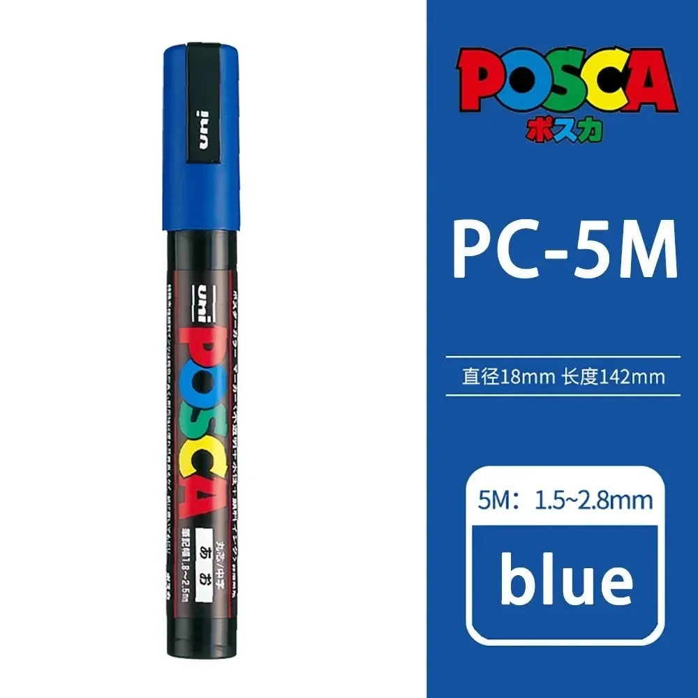 Acrylic Paint Markers – Permanent Art Pens for Rock, Glass & Fabric