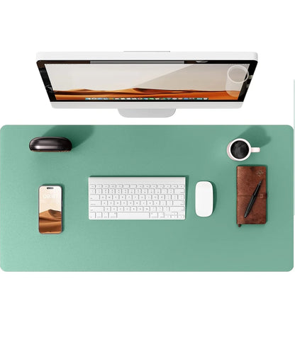 Large Desk Mat – PU Leather Mouse Pad & Desk Protector