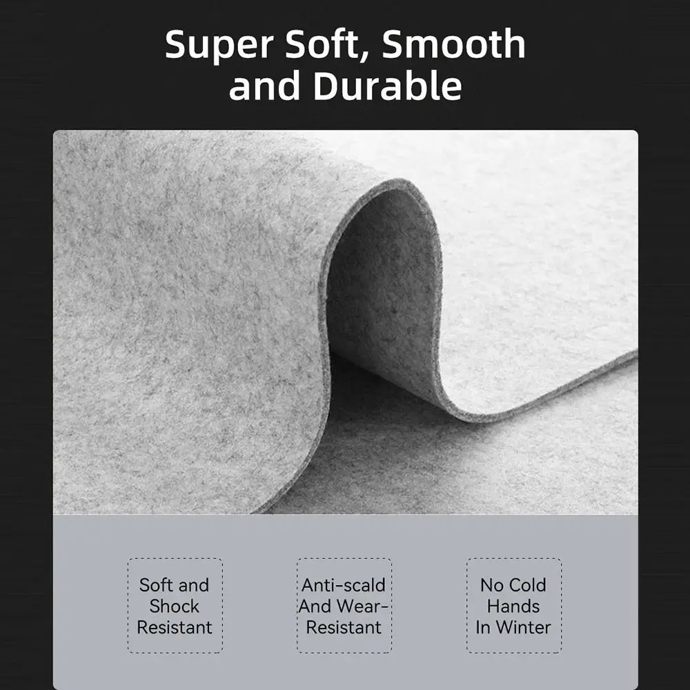 Felt Desk Mat Large Wool Mouse Pad for Keyboard and Mouse
