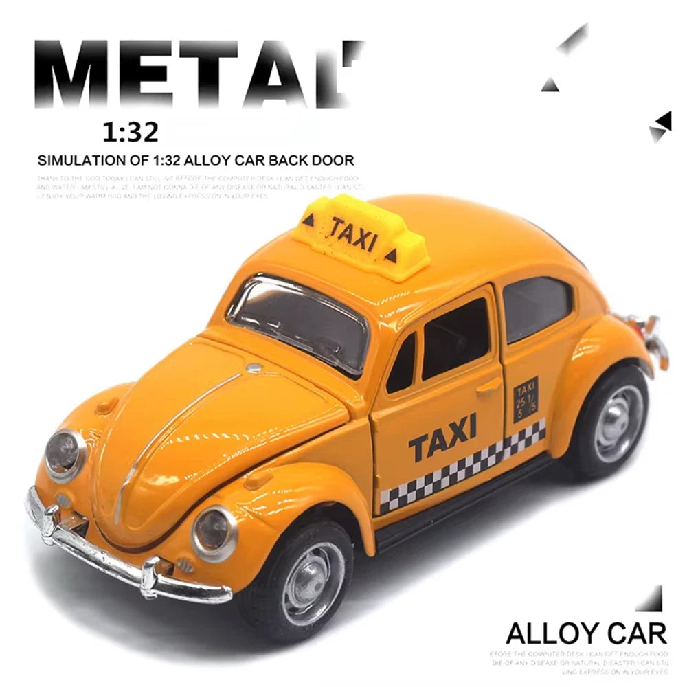 1:32 Diecast Car Model – Vintage Pull-Back Racing Car