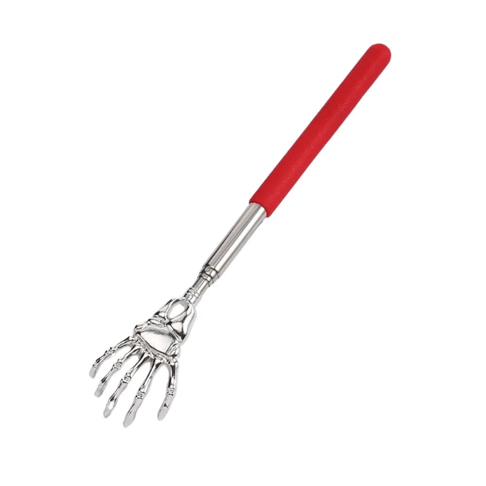 Extendable Back Scratcher, Telescoping Stainless Steel Long Handle