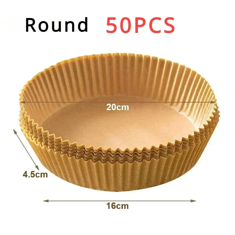 Air Fryer Parchment Paper Disposable Nonstick Baking Liners