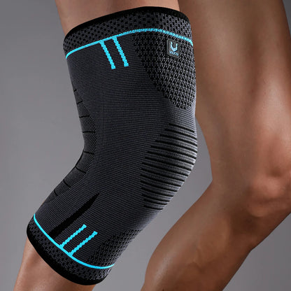 Compression Knee Sleeve Breathable Support for Basketball & Running