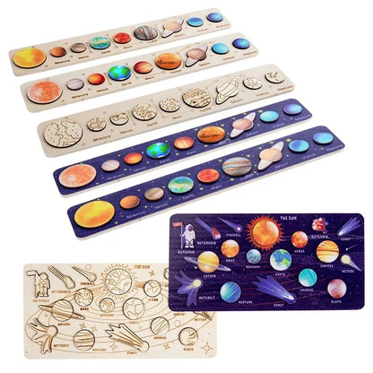 Solar System Puzzle for Kids