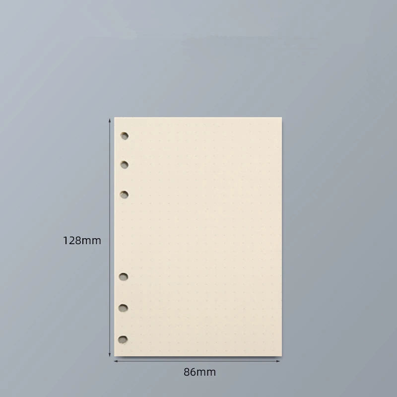 Loose Leaf Notebook Refill – A5 A6 A7 Lined, Blank & Grid Paper