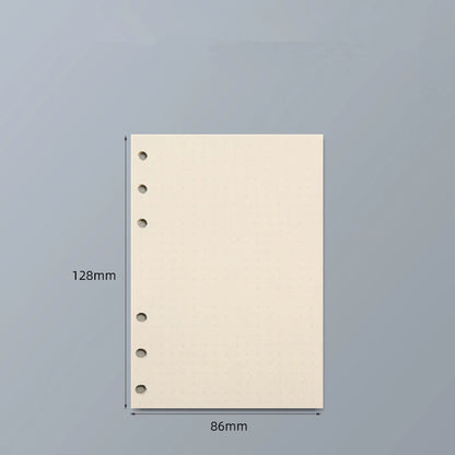 Loose Leaf Notebook Refill – A5 A6 A7 Lined, Blank & Grid Paper
