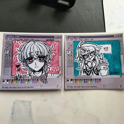 Vintage Sticky Notes