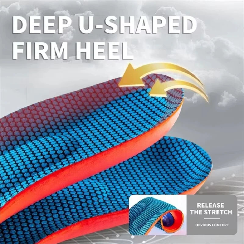 Arch Support Insoles EVA Sports Shock Absorbing Shoe Inserts