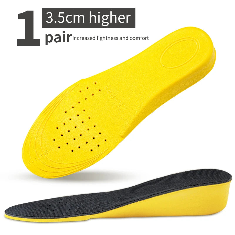 Height Increase Insoles – Concealed Heel Lift Shoe Inserts