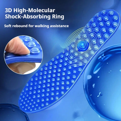 Sports Insoles – TPR Pressure Point Massage Shoe Inserts