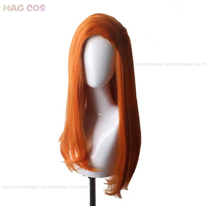 Kim Shego Cosplay Possible Anime Cartoon Series Superhero Jumpsuit Costume Wig Halloween Anti-hero Villainess Uniform Roleplay
