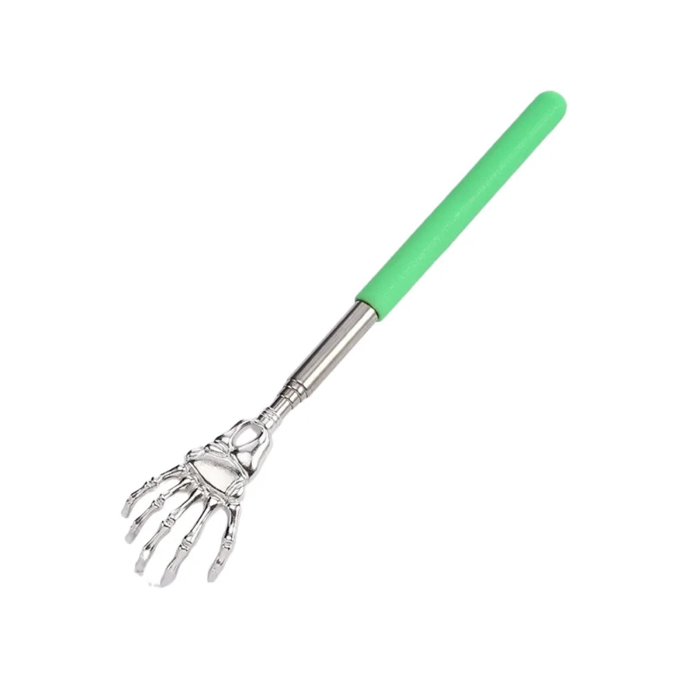 Extendable Back Scratcher, Telescoping Stainless Steel Long Handle