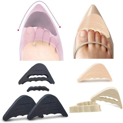 Toe Filler Inserts – Soft Reusable Shoe Toe Cushions