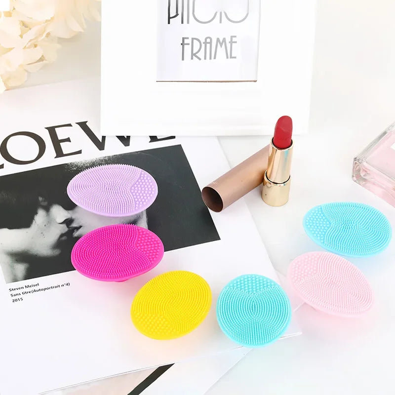 Silicone Face Cleansing Brush for Face Wash & Shampoo