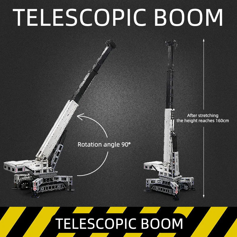 RC Motorized Crane Building Blocks