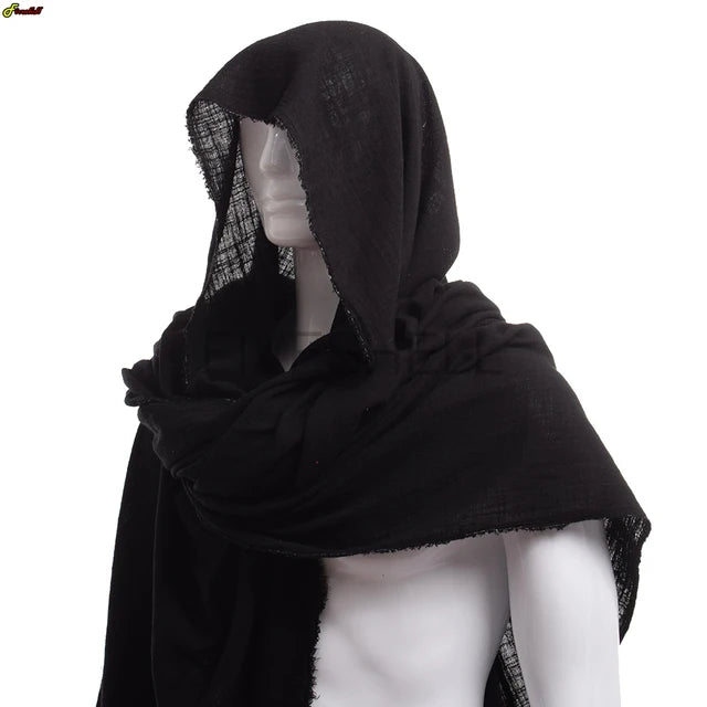 Unisex Halloween Ghost Dementors Cosplay Costume Gothic Horror Zombie Tattered Hooded Capes Day Of The Dead Party Props Cloaks