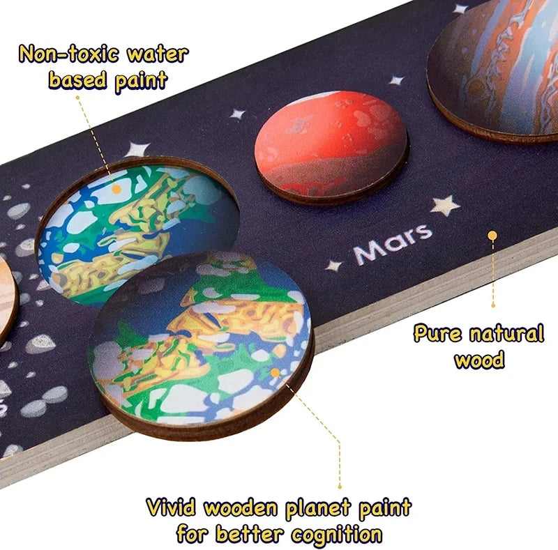 Solar System Puzzle for Kids