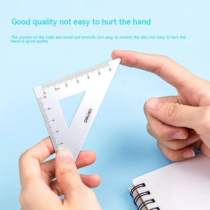 Ruler Set 4-Piece – Student Geometry Rulers & Angle Measuring Tools