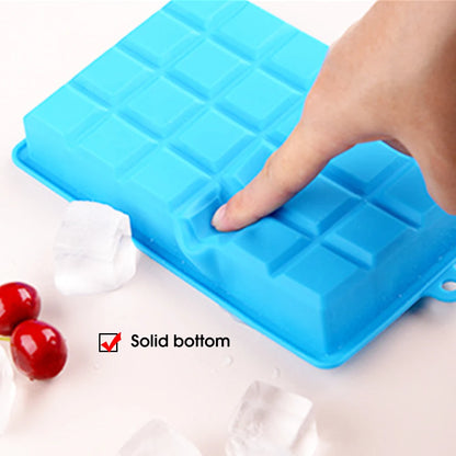 24-Hole Silicone Ice Cube Tray with Lid – Easy Kitchen Freezing Mold