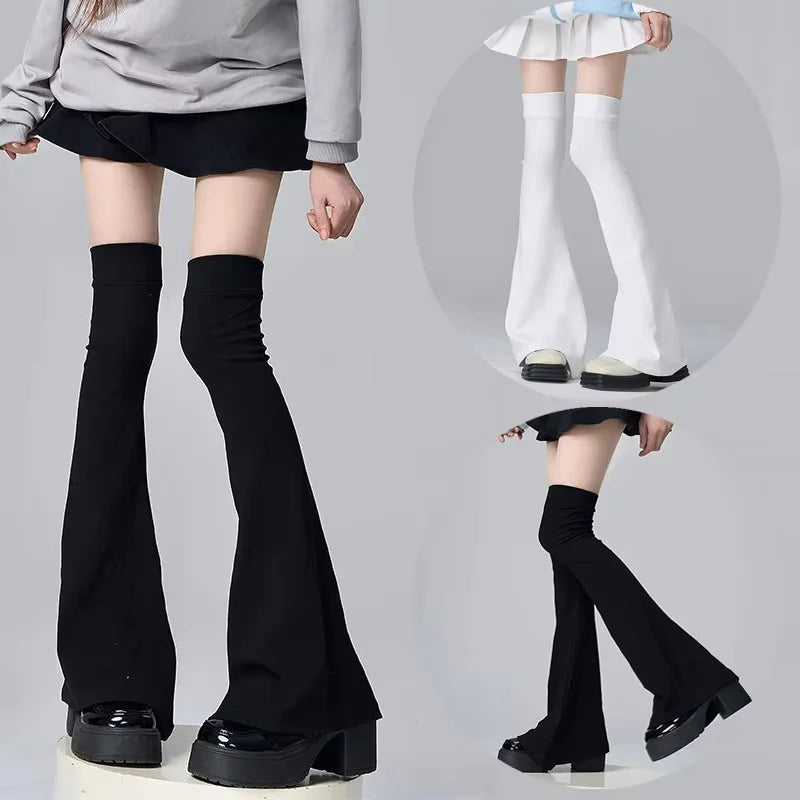 Over The Knee Stockings – Y2K Japanese Style with Cuffs
