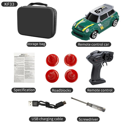 1:64 RC Drift Car – Mini Remote Control Racing Car