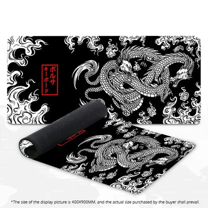 Gaming Mouse Pad – Dragon Theme Speed Desk Mat for Keyboard