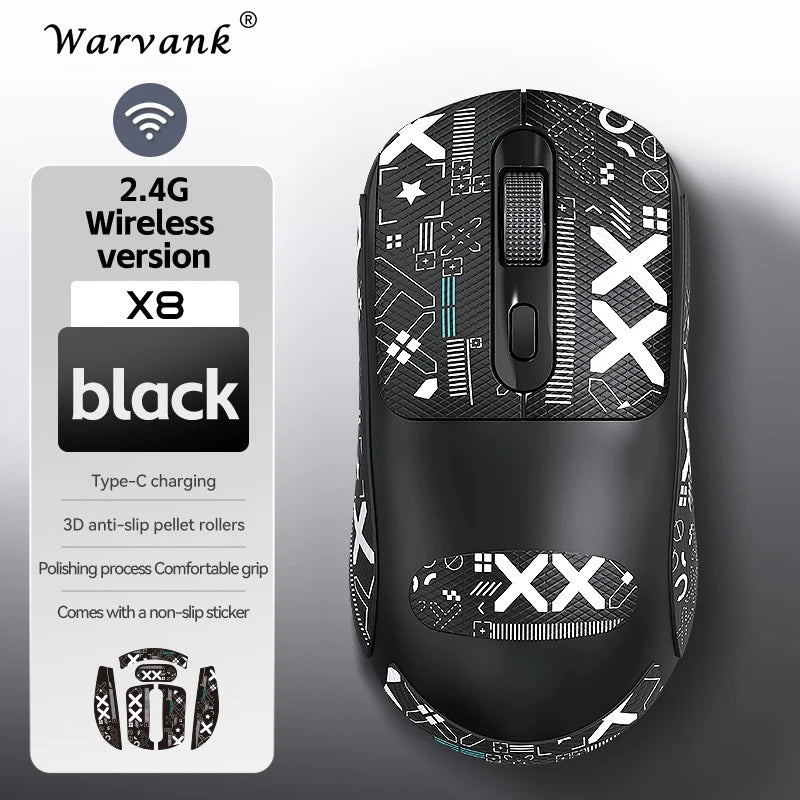 Wireless Gaming Mouse Rechargeable Type-C