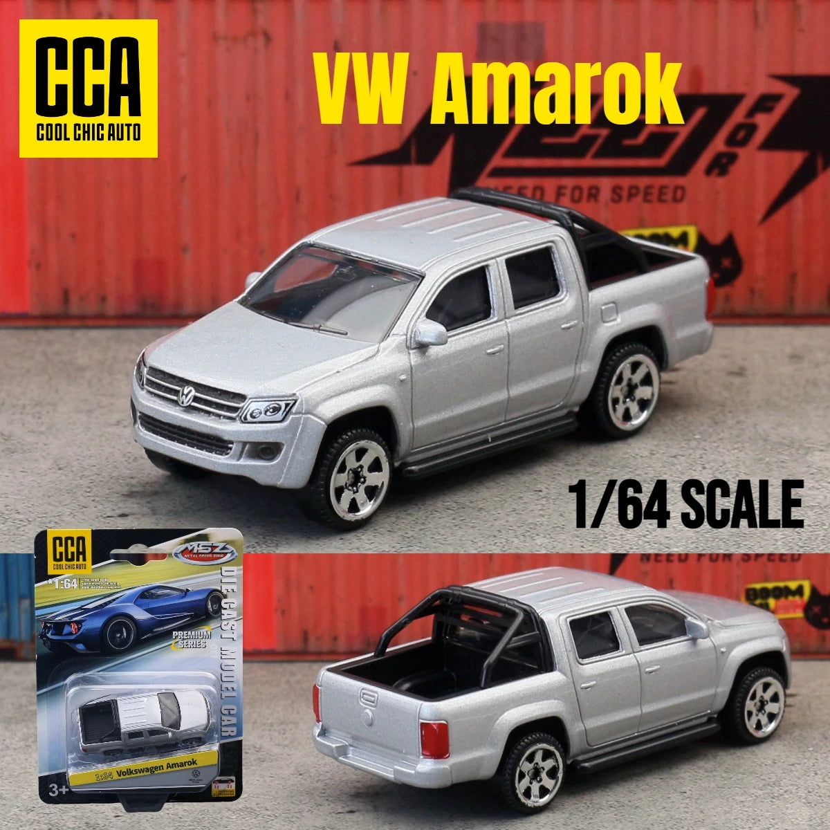 1:64 Diecast Car Model – Metal Scale Collectible Vehicle