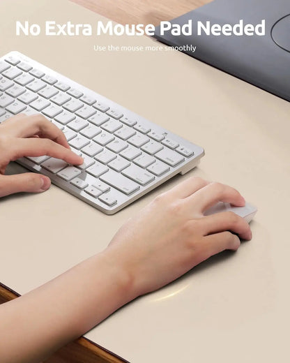 Large Desk Mat – PU Leather Mouse Pad & Desk Protector