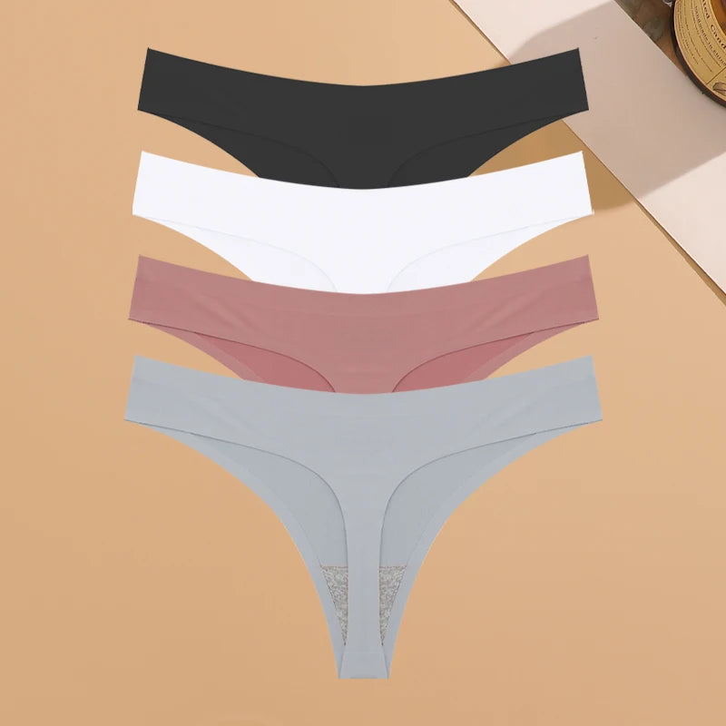 Seamless Women’s Underwear – 4-Piece Invisible Panties Set