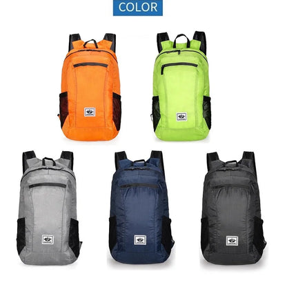 Foldable Hiking Backpack 20L Lightweight Waterproof Travel Bag