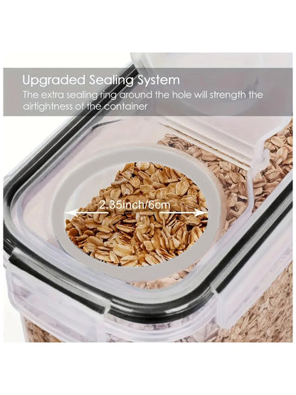 Food Storage Containers With Lids | Pantry Set