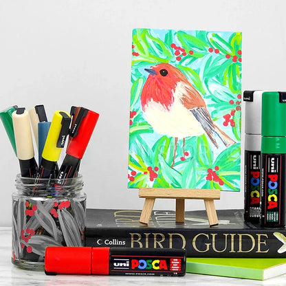 Acrylic Paint Markers – Permanent Art Pens for Rock, Glass & Fabric