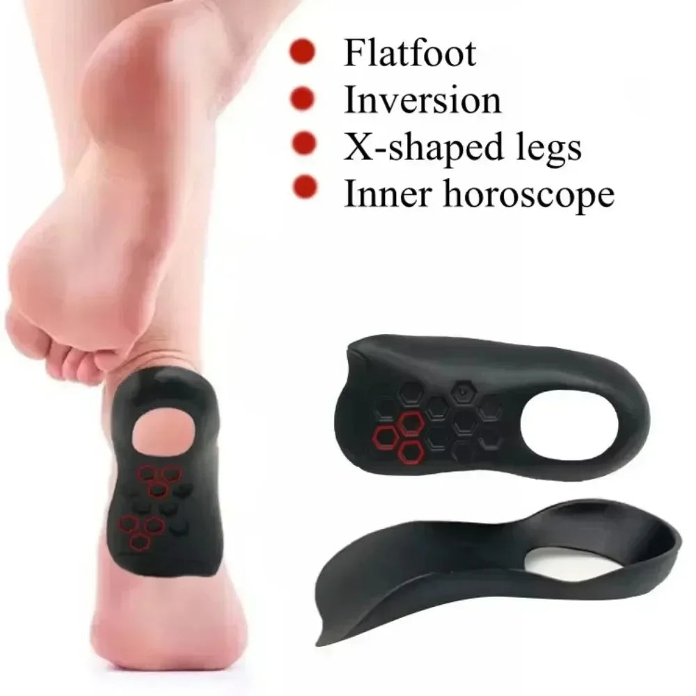 Orthotic Arch Support Insoles – Plastic Shoe Inserts for Daily Wear