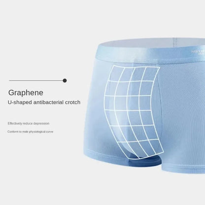 Men’s Boxer Shorts – Breathable Ice Silk Cooling Underwear