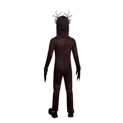 99 Nights In The Forest Deer Kids Cosplay Costume Animal Deer Owl Cosplay Jumpsuit  Halloween Party Costumes for adult childre