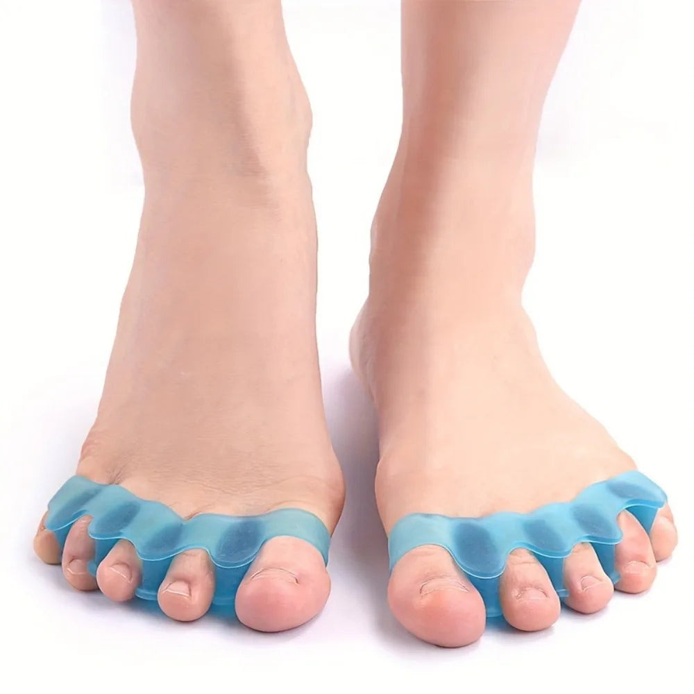 Toe Separators Silicone Reusable Toe Spacers for Feet