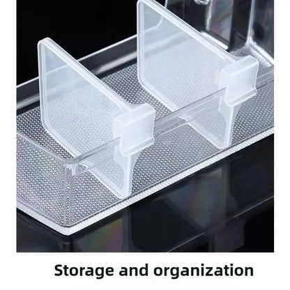 Refrigerator Door Divider Clips – Adjustable Storage Organizer