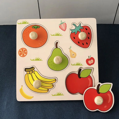 Wooden Shape Matching Toy for Kids