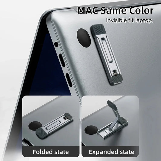 Foldable Laptop Stand Aluminum Riser for Desk