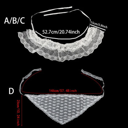 2025 Korean Ins Unique Lace Layered Gauze Skirts Lace Trim A-Line Short Cloth Mini Waist Skirts Harajuku Girl's White Skirts Y2K