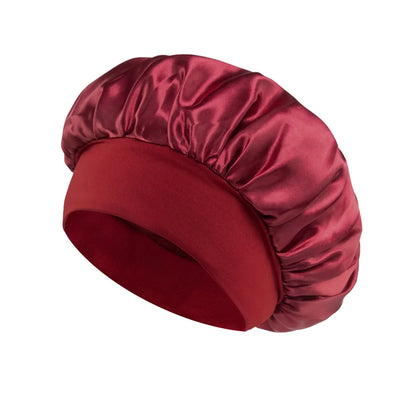 Satin Bonnet for Long Hair Large Silk Sleep Hair Wrap