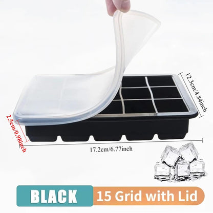 Silicone Ice Cube Molds – Spherical Reusable Whiskey Ice Trays