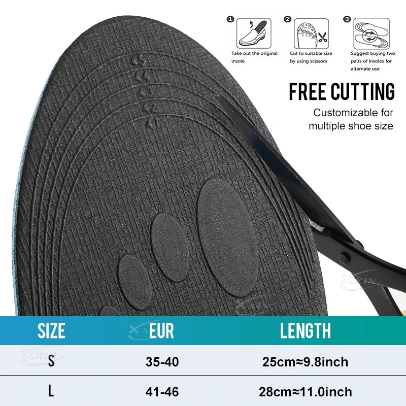 Arch Support Insoles – EVA Shoe Inserts for Men & Women