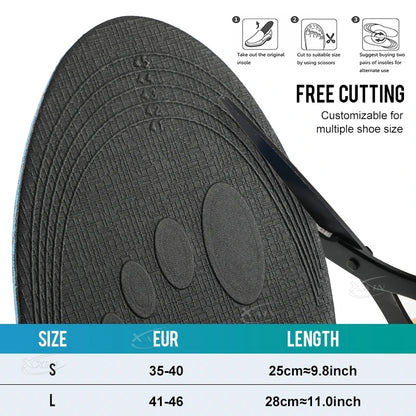 Arch Support Insoles – EVA Shoe Inserts for Men & Women