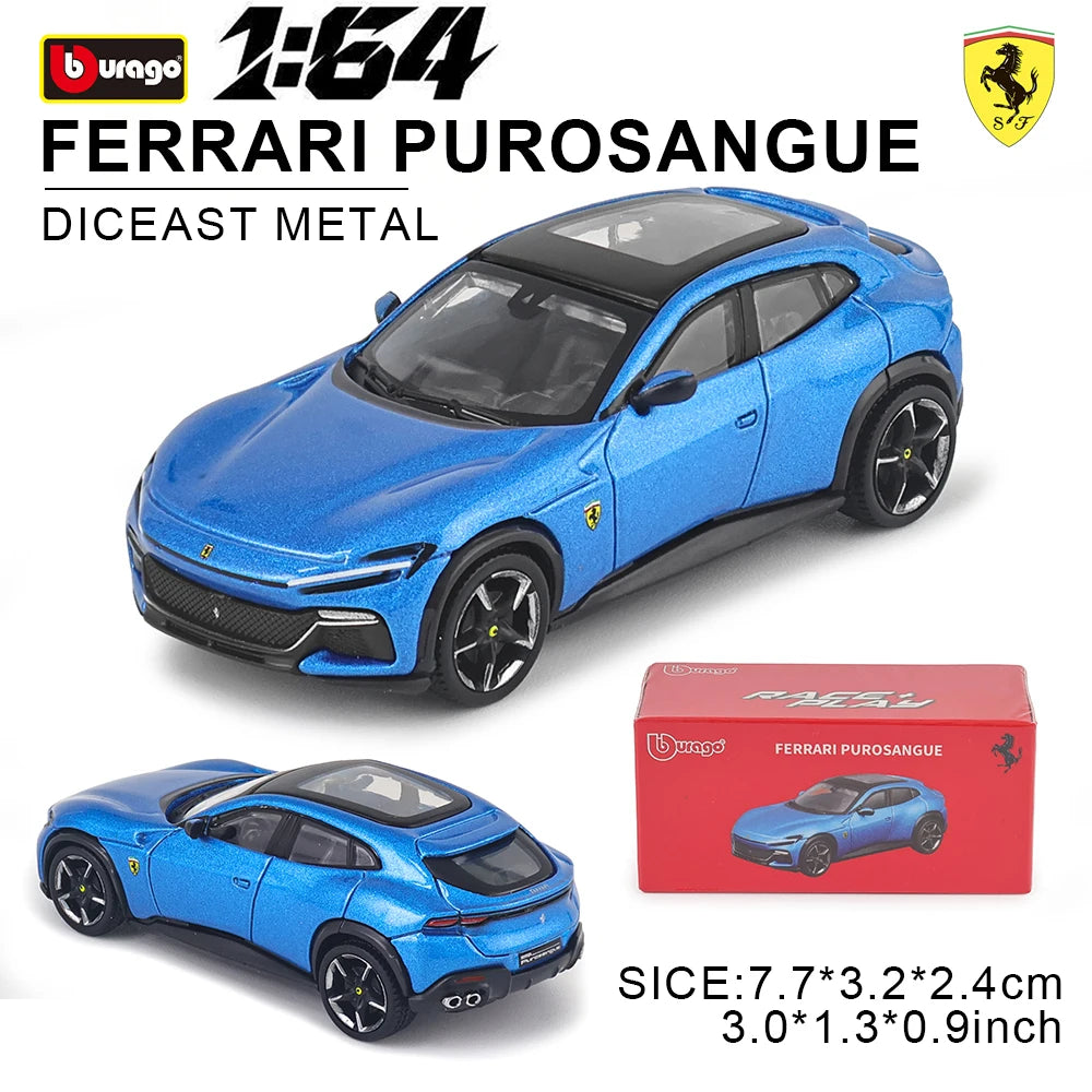 1:64 Diecast Car Model – Metal Collectible Vehicle