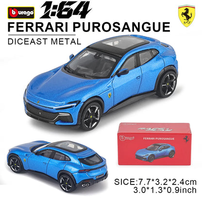 1:64 Diecast Car Model – Metal Collectible Vehicle