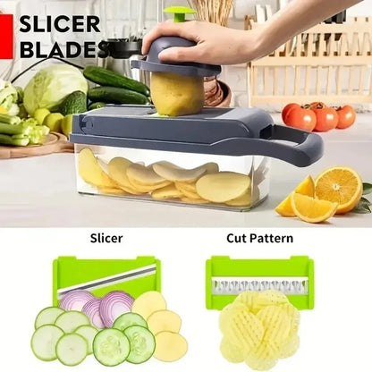 Multifunctional Vegetable Chopper Slicer Dicer